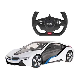Машинка RASTAR BMW I8 R/C 1:14 білий 49600 - мініатюра 3