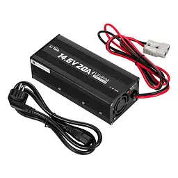 Зарядний пристрій для акумуляторних батарей LiFePO4 14.6V/20A LiTime L12V20A-BCHA-X (44-00537) - мініатюра 8