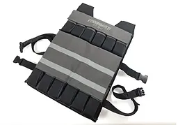 Жилет обважувач Armor 18 кг набірний з кроком 0.5 кг EasyFit fit0024826