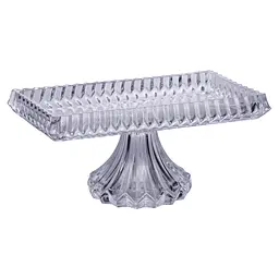 Тортівниця прямокутна на ніжці 28.5×15×13 см Yiwu HP-19-146L - мініатюра 3