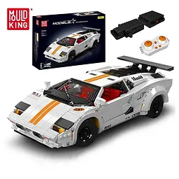 Конструктор машина на радіокеруванні Mould King Lamborghini Countach машинка ламборгіні  1384 деталей - мініатюра 2
