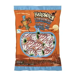 Шоколадні цукерки Halloween Chocolate Balls Skimmed Milk Cream 200г