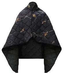 Кемпінгова ковдра з чохлом Blackwood 150×200 см KT7001016 з кнопками які дозволяють використовувати як пончо