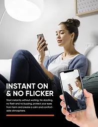 Світлодіодна лампа Plusluck E27, 13,5 Вт LED Cool White 6000 K 1506 лм - мініатюра 4