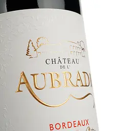 Вино Chateau De L'Aubrade Bordeaux Rouge AOP, червоне, сухе, 0,75 л - мініатюра 5