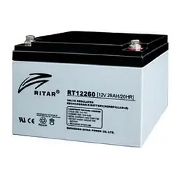 Батарея до ДБЖ Ritar AGM (RT12260), 12V-26Ah (RT12260)