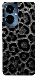 TPU чохол Demsky Black leo для TECNO Camon 19 (CI6n) / 19 Pro (CI8n)