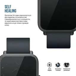 Плівка захисна Armorstandart Matte hydrogel Amazfit Watch Bip Lite 6 pcs (ARM91980) - мініатюра 3