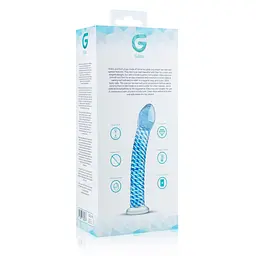 Скляний дилдо Gildo Glass Dildo No. 5 - мініатюра 8
