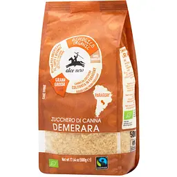 Цукор тростинний Демерара Alce Nero Fairtrade кристалічний органічний (Індія) 500 г