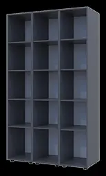 Комплект Doros Гелар Графит 3 Зеркала 117х49.5х203.4 (42002167) - миниатюра 5