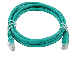 Патч-корд UTP Atcom RJ45, Cat.6, мідь, 3 м, зелений - мініатюра 2