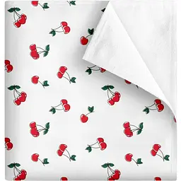 Пелюшка багаторазова Cosas непромокаюча Cherry Berry 70х120 см (Diaper_CherryBerry_70x120)