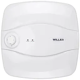 Водонагрівач Willer Optima Mini, 2 кВт, мокрий ТЕН, 25 л, вертикальний, квадратний, під мийкою, білий (PU25R)
