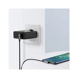 Дата кабель USB 2.0 AM to USB-C 2.0m 3A 90° corner US176 black Ugreen (20857) - мініатюра 4