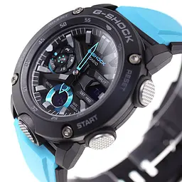 Наручні годинники чоловічі удароміцні оригінальні Casio G-Shock GA-2000-1A2ER Японія з полімерним ремінцем - мініатюра 6