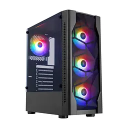 Корпус для ПК 1stPlayer D4-BK-4F1