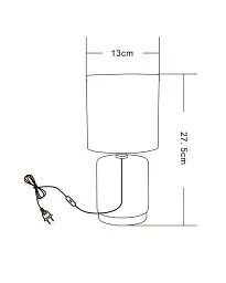 Настільна лампа Zuma Line Ceri E14 1x40W IP20 біла - мініатюра 2