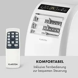 Кондиціонер мобільний Klarstein Metrobreeze Rome 10 000 BTU (10029856) - мініатюра 8