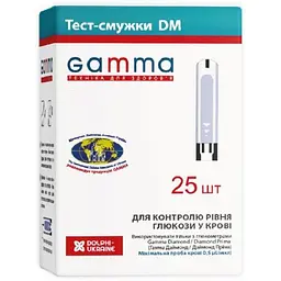 Тест-смужки Gamma DM 25 шт.
