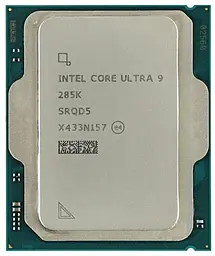Процесор Intel Core Ultra 9 285K (AT8076806419) (Socket 1851, 24T, 5.7 ГГц / Intel Thermal Velocity Boost /, Tray)