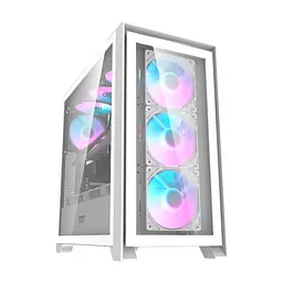 Корпус для ПК DARKFLASH DRX90 GLASS WHITE - миниатюра 10