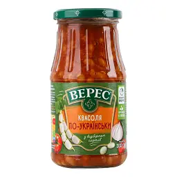 Квасоля по-українськи Верес 465 г 