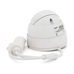 5MП Купольна вулична/внутр камера з мікрофоном GW IPC51D4MP30 2.8mm POE LED Підсвічування - мініатюра 3
