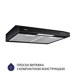 Витяжка плоска Minola HPL 512 BL - мініатюра 2