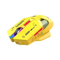 Миша бездротова ігрова з акумулятором та підсвідкою Imice 2.4 gHz MiKespN W19 E-Sports Yellow - мініатюра 4