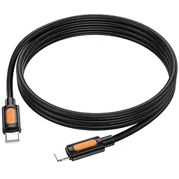 Дата кабель Borofone BX114 Structure Type-C to Lightning 27W (1m) Black - мініатюра 5