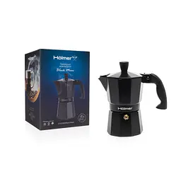 Гейзерна кавоварка Holmer CF-0100-B Black Moon 100 мл чорна (CF-0100-B Black Moon) - мініатюра 3