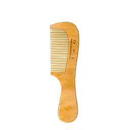 Гребінь для волосся дерев'яний з ручкою QPI Professional 18 см DG-0024