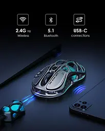 Ігрова Миша GravaStar MERCURY M1 PRO Gray PAW3395 (GRAVASTARM1PRO_GRY) - мініатюра 7