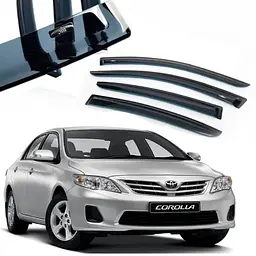 Дефлектори вікон вітровики HIC для Toyota Corolla 10 2007-2013 (T54-IJ)