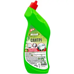 Рідина для чищення ванн Мілам Chemical Сантрі Лимон 1 л (4820152291141)