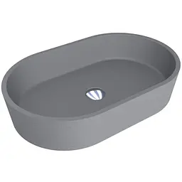 Умивальник Miraggio Sorrento mirastone gray 0000442, Сірий