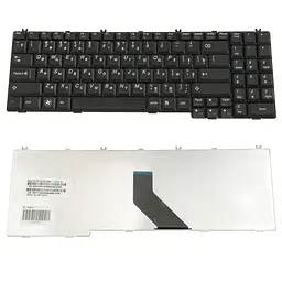 Клавіатура для ноутбука LENOVO (G550, G555, B550, B560, V560) rus, black (оригінал)
