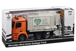 Машинка на ручному управлінні Same Toy Сміттєвоз Mercedes-Benz 1:20 (E560-003) - мініатюра 11