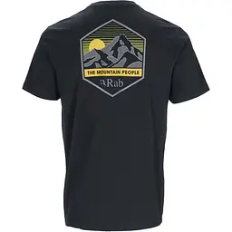 Футболка Rab Stance Mountain Peak Tee Beluga Black L (1033-RB QCB-66-BEL-LRG) - мініатюра 2