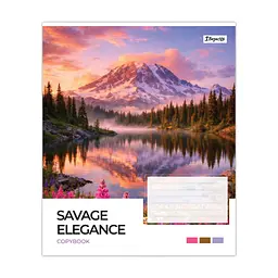 Зошит 1 вересня Savage elegance А5 96 аркушів клітинка (769020), в асортименті - мініатюра 5