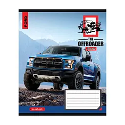 Зошит 1 вересня А5 The offroader 48 аркушів, лінія (766453), в асортименті - мініатюра 5