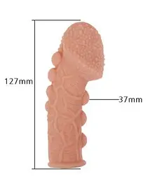 Насадка на пеніс Kokos Extreme Sleeve ES-09, S, 12.7 см - мініатюра 3