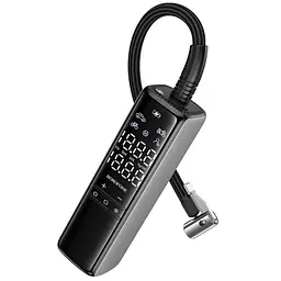 Автомобільний насос Borofone FC1 Air Pump Black Gray
