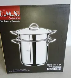 Каструля з друшляком для макаронів O.M.S. Collection 4008 - мініатюра 10