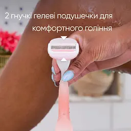 Станок для гоління Gillette Venus Comfortglide Spa Breeze з 4 змінними картриджами - мініатюра 3