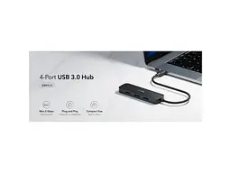 USB-хаб CUDY UH40A Black - мініатюра 5