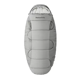 Спальний мішок овальний Naturehike PS200 CNK2350WS026, сірий