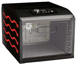 Сушарка для фруктів і овочів Sencor SFD 6600BK (6579040) - мініатюра 3
