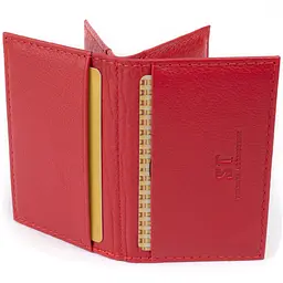 Жіночий шкіряний гаманець-візитниця ST Leather 10х6,5х1 см acs0015962 - мініатюра 3